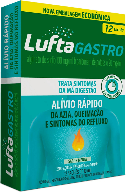 LUFTAGASTROPRO 12 ENV 10ML RECKITT BENCKISER