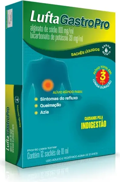 LUFTAGASTROPRO 100+20MG OR 24 ENV 10ML  - EMB MULT -  RECKITT BENCKISER