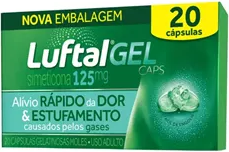 LUFTAL 125MG CX 20 CAPS GEL RECKITT BENCKISER
