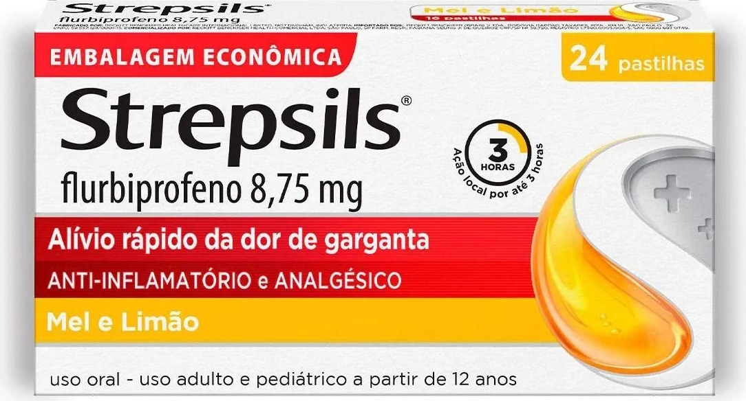 STREPSILS CX 24 PAST MEL E LIMAO RECKITT BENCKISER