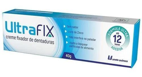 ULTRAFIX CREME FIX DENTADURA 40G S/SABOR UNIAO QUIMICA