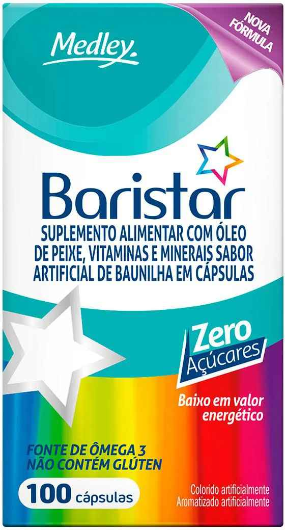 BARISTAR CX 100 CAPS GEL MEDLEY