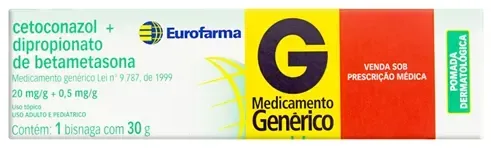CETOCONAZOL+BETAMETASONA POM 30g EUROFARMA