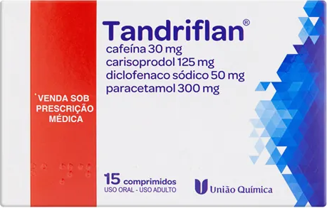 TANDRIFLAN 300+125+50+30MG CX 15 COMP UNIAO QUIMICA