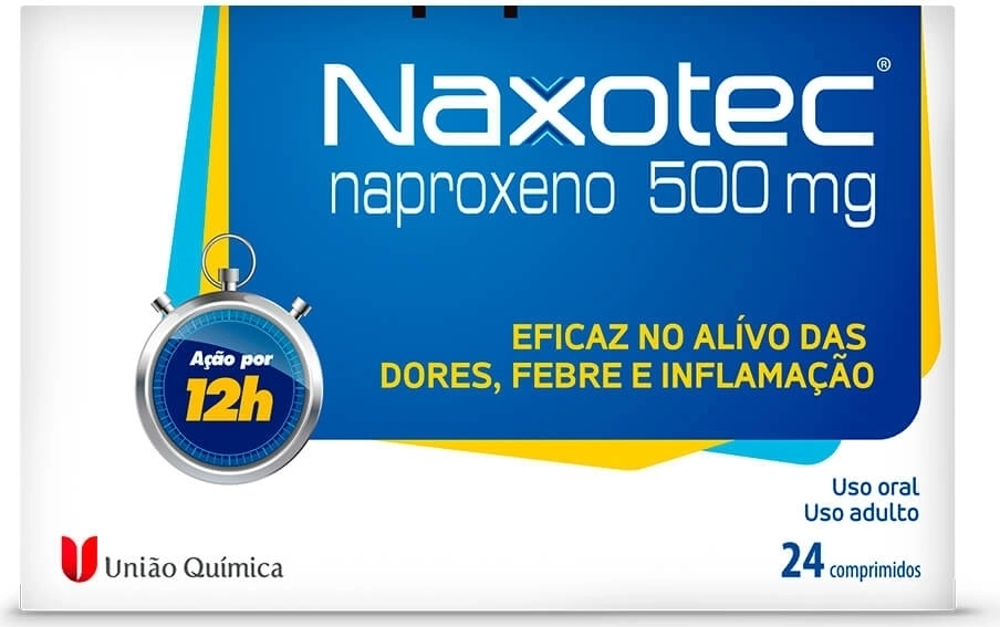 NAXOTEC 500MG x 24 COMP UNIAO QUIMICA