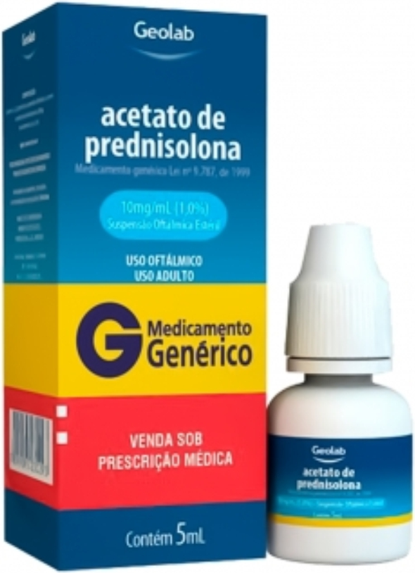 PREDNISOLONA 10MG OFT5ML GEOLAB