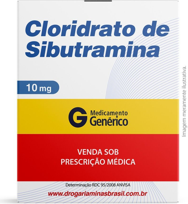 SIBUTRAMINA 10MG CX 30 CAPS EUROFARMA