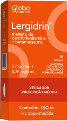 LERGIDRIN DEXCLOR+BETAMETASONA XPE 120ML GLOBO