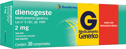 DIENOGESTE 2MG CX 30 COMP EUROFARMA