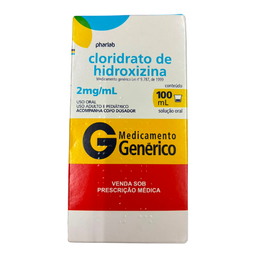 HIDROXIZINA 100ML PHARLAB
