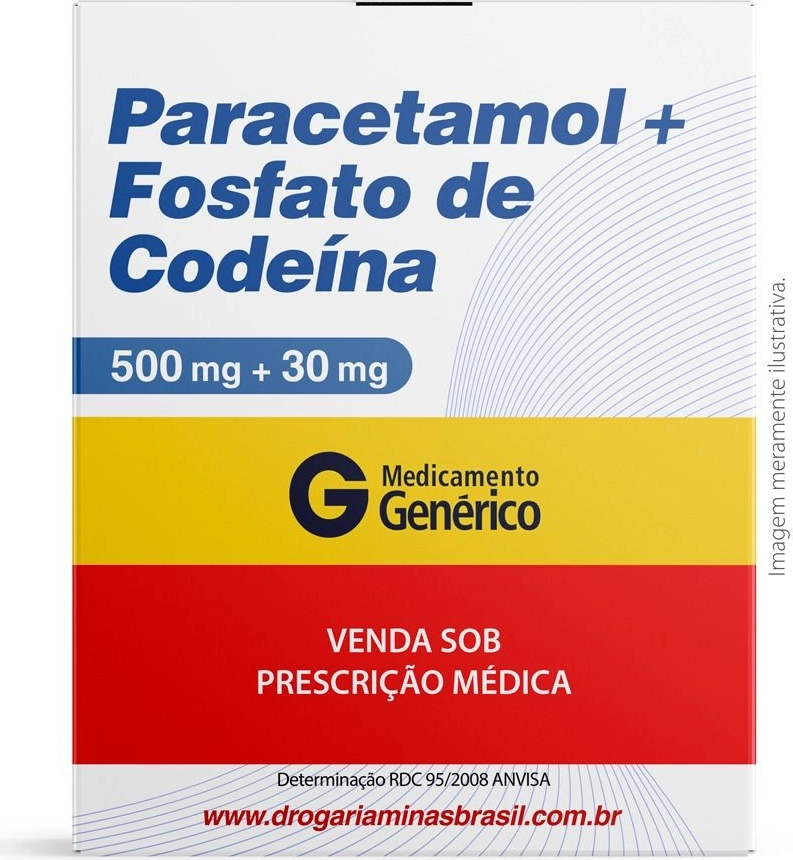 PARACETAMOL + COD CX 12 COMP EMS