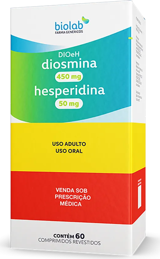 DIOEH 450MG/50MG CX 60 COMP BIOLAB