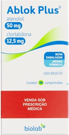 ABLOK PLUS 50+12,5MG CX 30 COMP BIOLAB