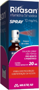 RIFAMICINA 10MG SPRAY 20ML - RIFASAN - EMS