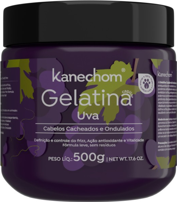 GELATINA CAPILAR KANECHOM UVA 500G
