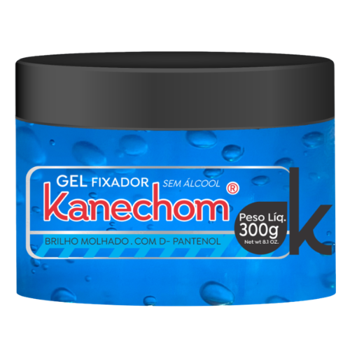 GEL FIX KANECHOM AZUL FIXACAO FORTE 300G