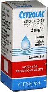 CETROLAC 5MG SOL OFTGTS 5ML UNIAO QUIMICA