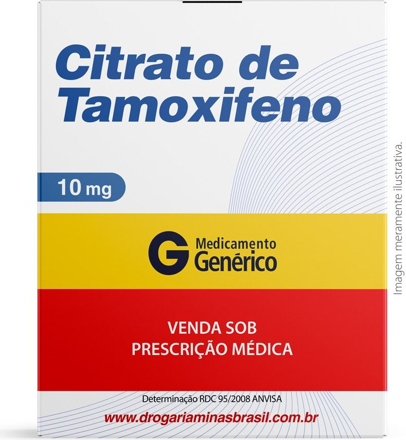 TAMOXIFENO 10MG CX 30 COMP BLAU