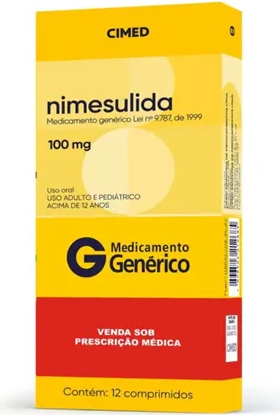 NIMESULIDA 100MG CX 12 COMP CIMED