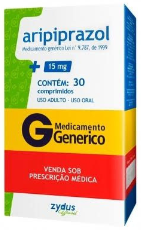 ARIPIPRAZOL 15MG CX 30 COMP ZYDUS NIKKHO