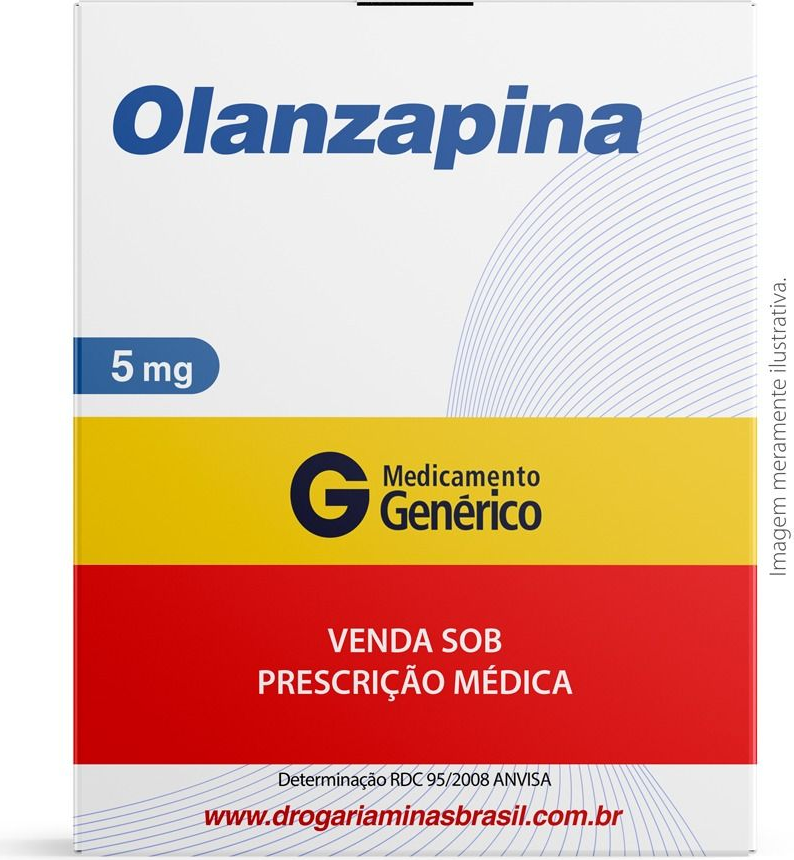 OLANZAPINA 5MG CX 30 COMP ACHE