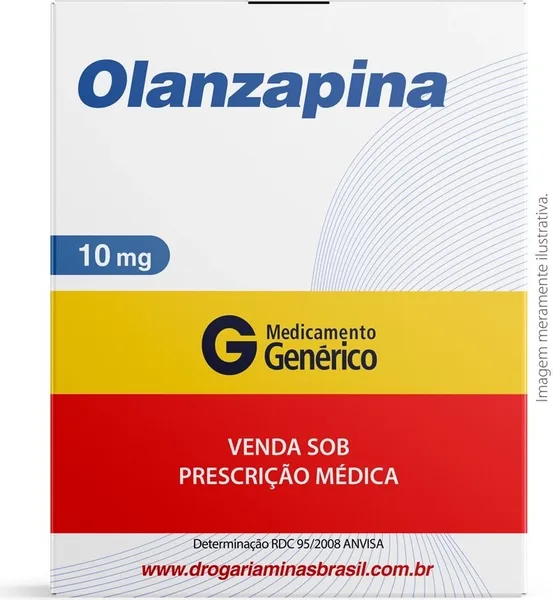 OLANZAPINA 10MG CX 30 COMP ACHE