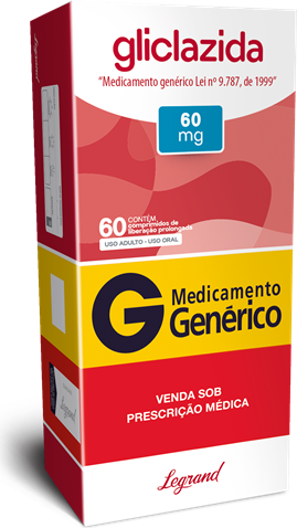 GLICLAZIDA 60MG CX 60 COMP LEGRAND
