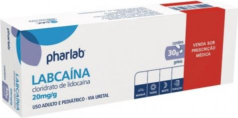 LIDOCAINA 20MG GELEIA30GR PHARLAB