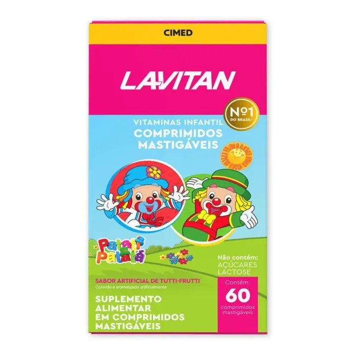 LAVITAN KIDS TUTTIFRUTTI C/60 CPR CIMED