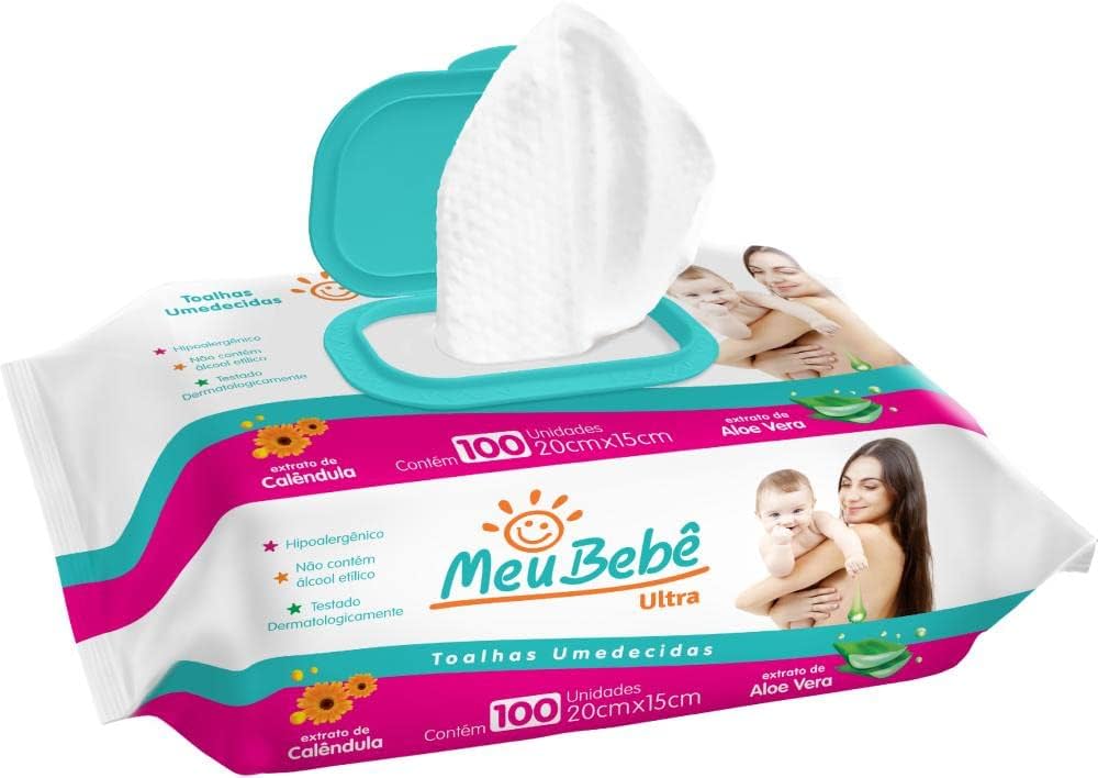 TOALHA UMED MEU BEBE ULTRA 100UN