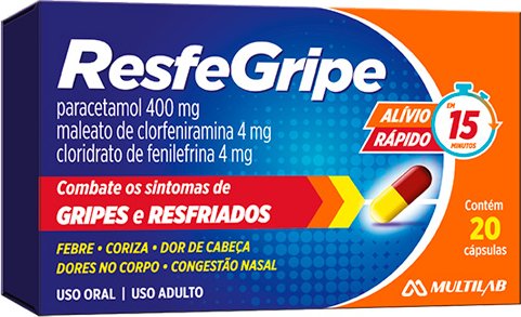 RESFEGRIPE 20x10 CAPS MULTILAB