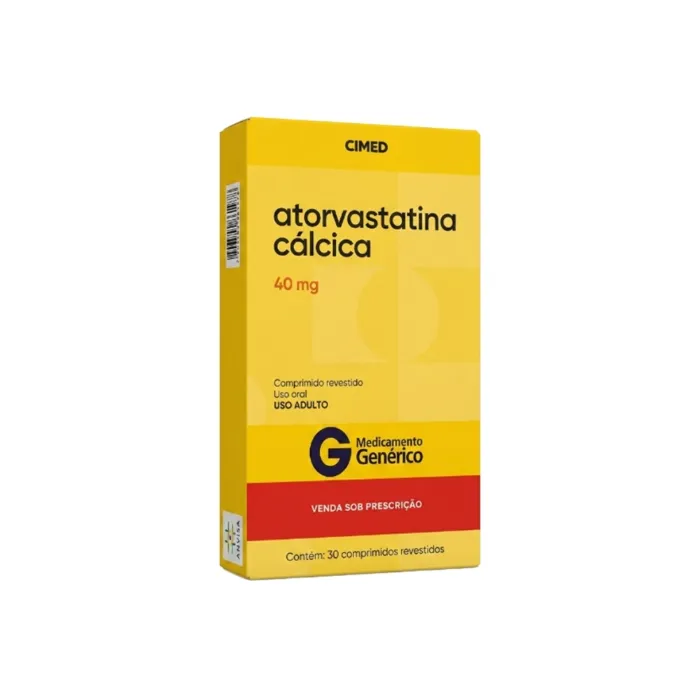 ATORVASTATINA 40MG CX 30 COMP CIMED