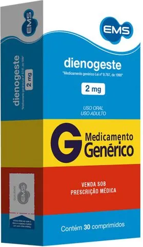 DIENOGESTE 2MG CX 30 COMP EMS