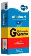 CILOSTAZOL 100MG CX 60 COMP EMS