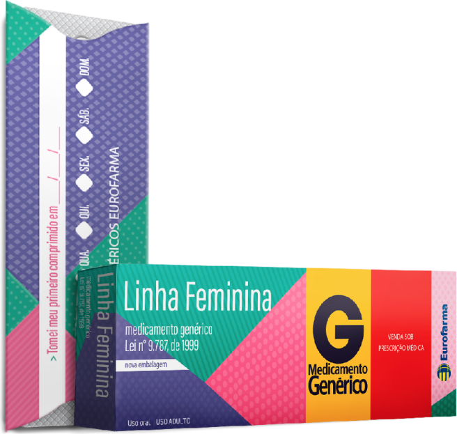 DROSPIRENONA+ETINILESTRADIOL 3+0,03MG CX 28 COMP EUROFARMA