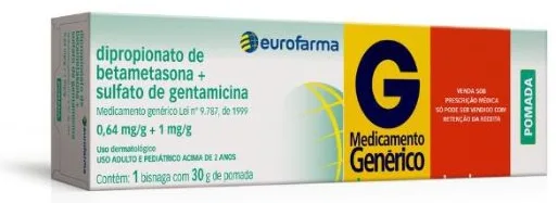 BETAMETASONA+GENTAMICINA POM 30GR EUROFARMA