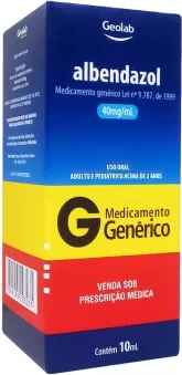 ALBENDAZOL 40MG ORAL10ML GEOLAB