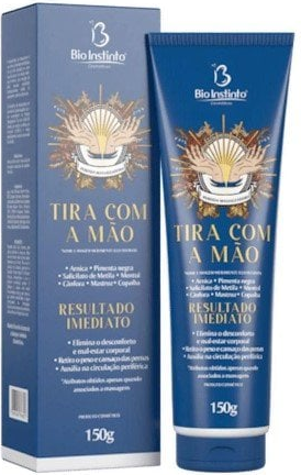 TIRA COM A MAO POMADA MASSAGEADORA 150G