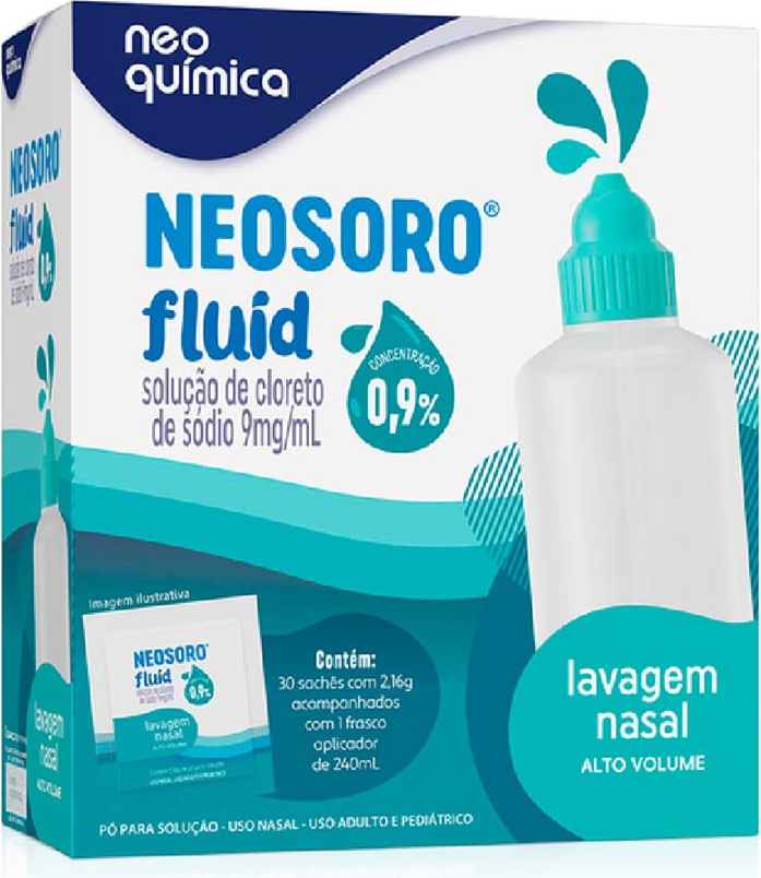 NEOSORO FLUID ALTO VOLUME CX 30 saches NEO QUIMICA