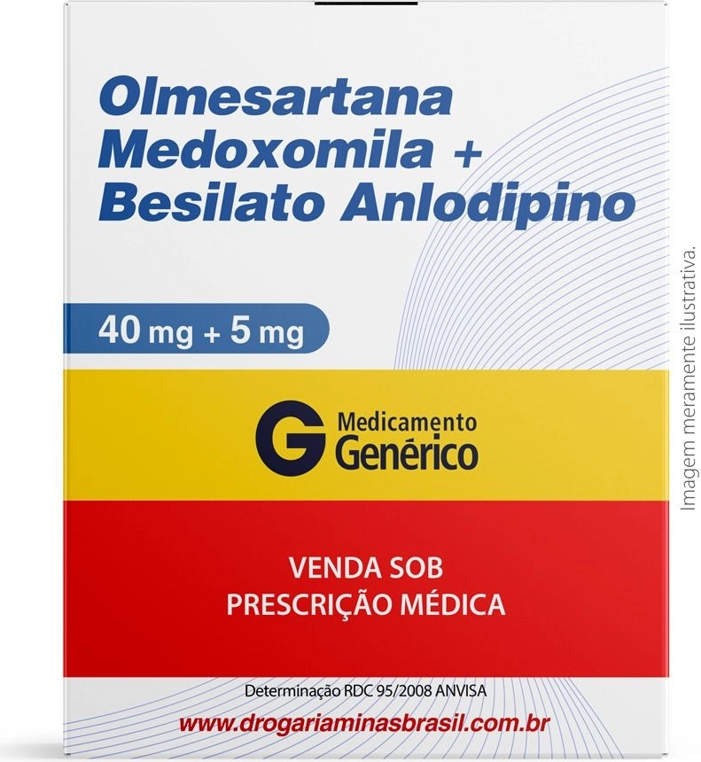 OLMESARTANA+ANLOD 20MG+5MG CX 30 COMP NEO QUIMICA