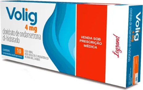 ONDANSETRONA 4MG CX 20 COMP - VOLIG -  LEGRAND