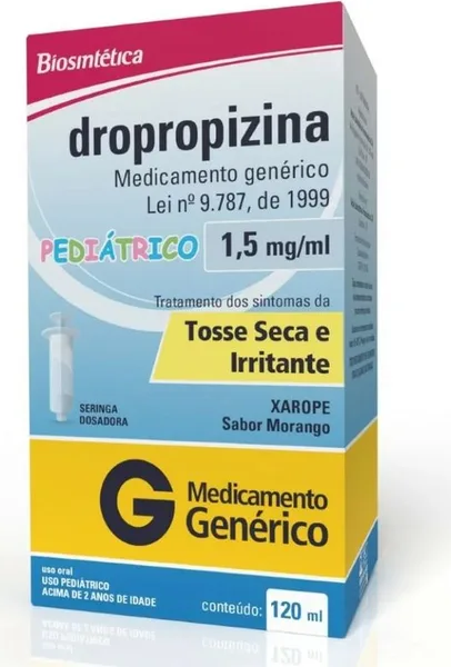 XAROPE DROPROPIZINA 1,5MG 120ML ACHE