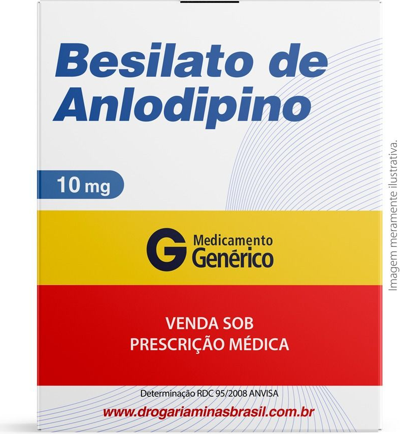 ANLODIPINO 10MG CX 30 COMP BIOCHIMICO