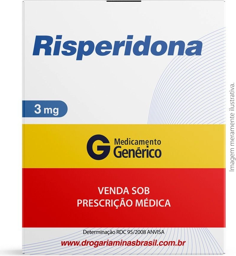 RISPERIDONA 3MG CX 30 COMP BIOCHIMICO
