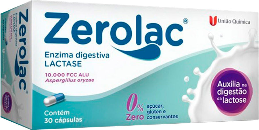 ZEROLAC CAPS X 30  - AL -  UNIAO QUIMICA