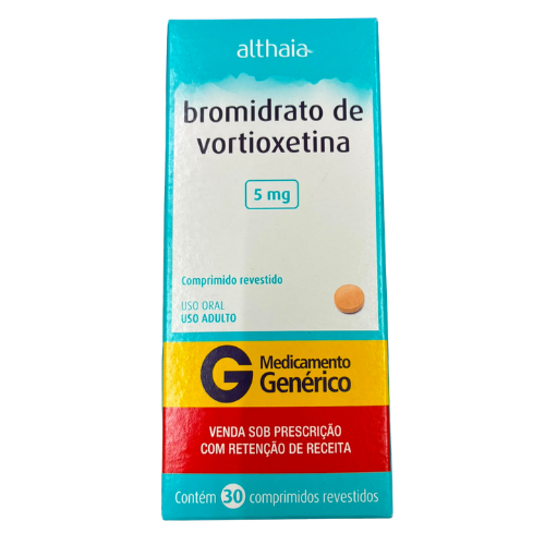 VORTIOXETINA 5MG CX 30 COMP ALTHAIA