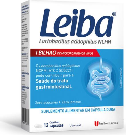 LEIBA CX 12 CAPS UNIAO QUIMICA