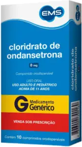 ONDANSETRONA 8MG CX 10 COMP EMS