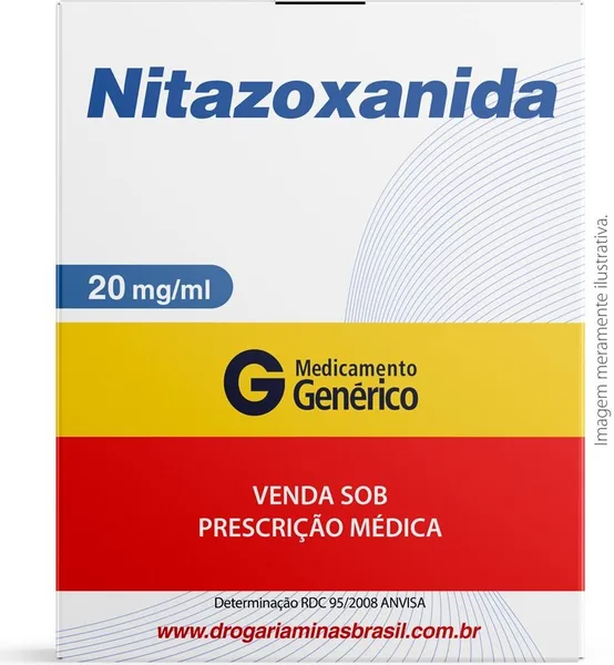 NITAZOXANIDA 20MG 45ML EMS