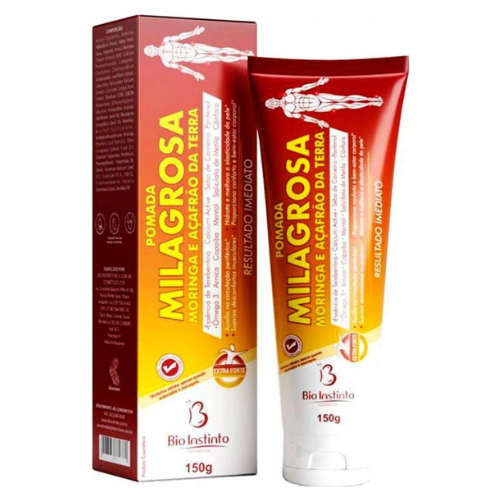 POMADA MASSAGEADORA MILAGROSA 150G BIO INSTINTO